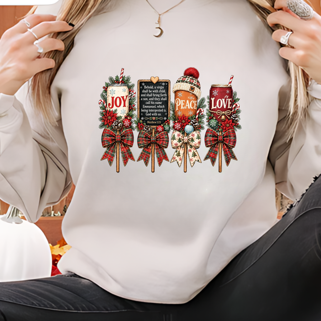 CHRISTMAS- Crewneck Pullover Sweatshirt